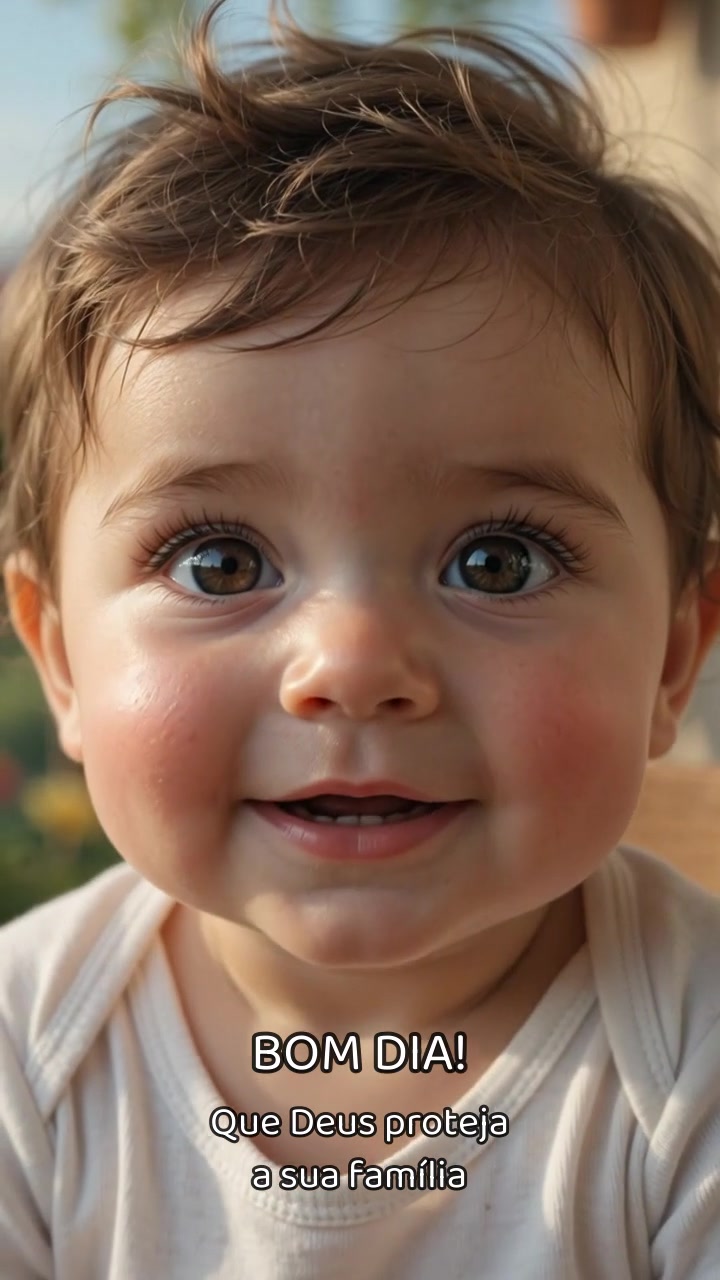 Bom dia! 🌼☀️
Que Deus proteja a sua família! 💛