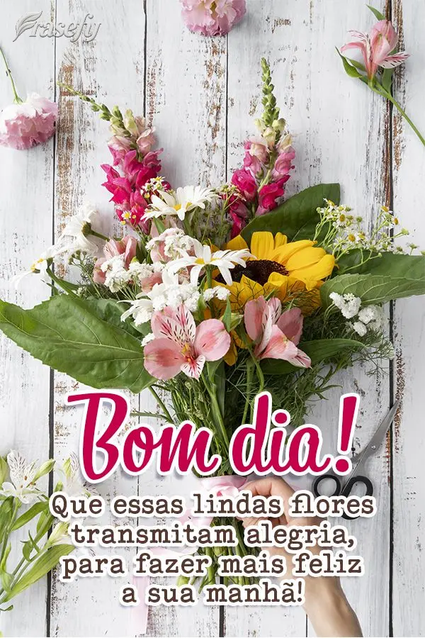 Que essas lindas flores transmitam alegria para fazer mais feliz a sua manhã! Bom dia!
