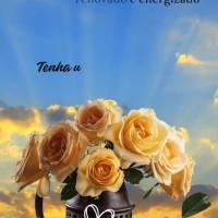 Que este novo dia traga esperança, paz e muitas alegrias. Que a cada manhã, você acorde renovado e energizado para enfrentar os desafios da vida. Tenh...