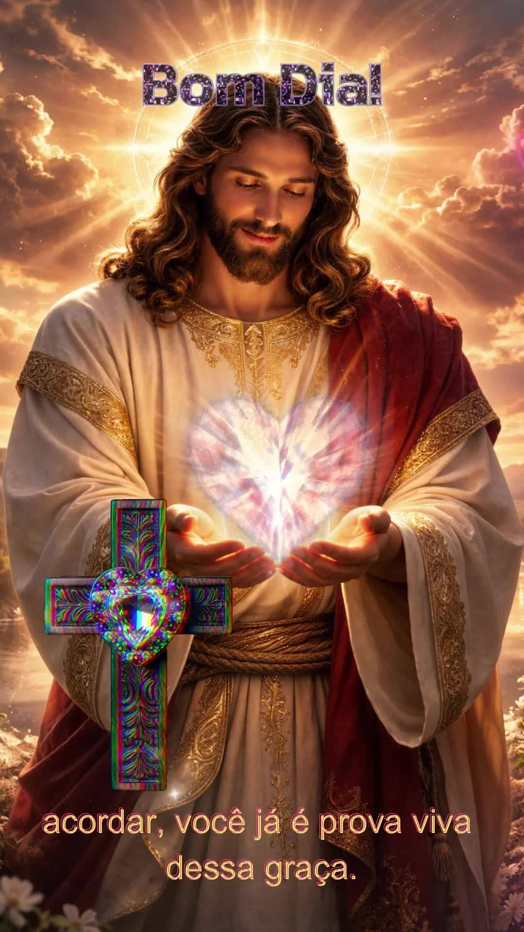 Bom dia! Que gratidão imensa transborda no coração quando percebemos o amor gentil do nosso Senhor Jesus Cristo em cada detalhe da nossa vida. Ele nã...
