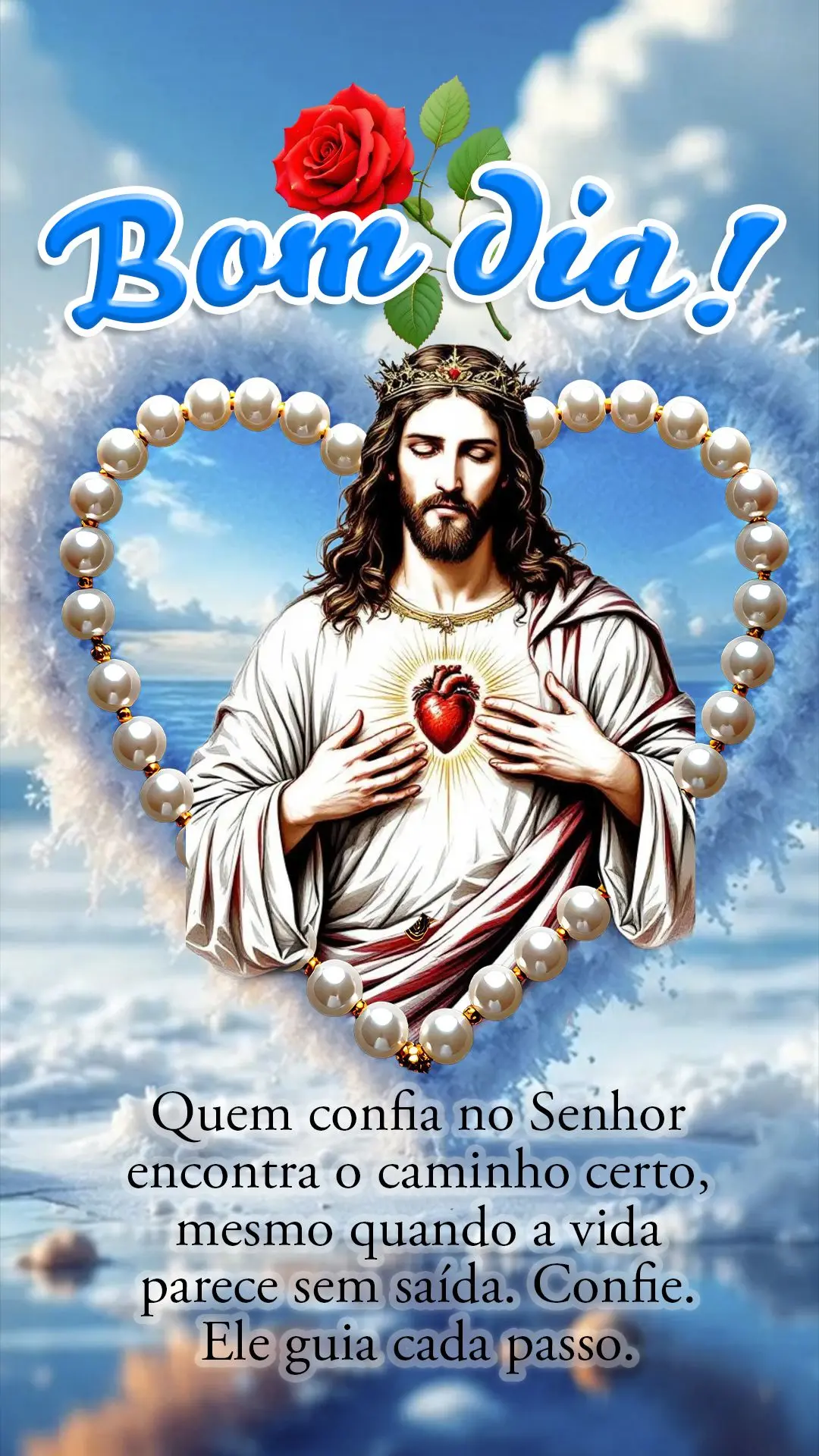 🌿 Quem confia no Senhor encontra o caminho certo, mesmo quando a vida parece sem saída. Confie. Ele guia cada passo. 🙏

---