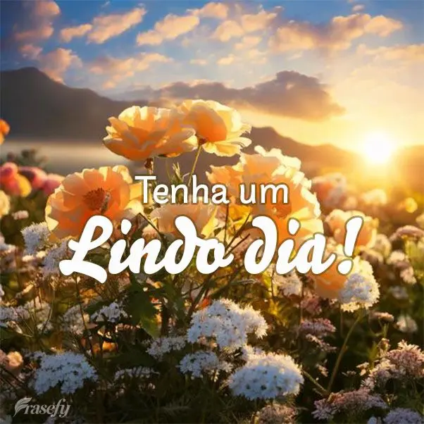Tenha um Lindo dia!