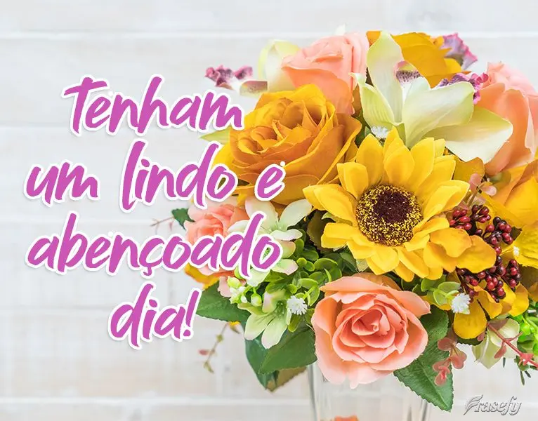 Tenham um lindo e abençoado dia!
