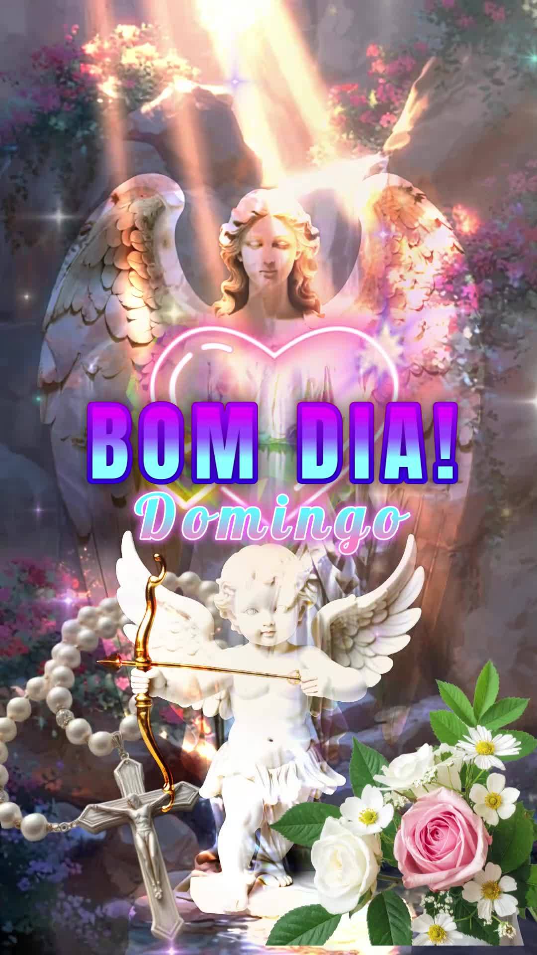 Bom domingo! Assim como os anjos que guiaram Tobias em sua jornada perigosa, hoje os mensageiros celestiais pairam sobre você. Cada anjo designado por D...