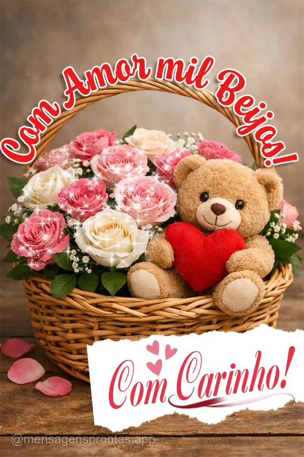 Com Amor mil Beijos! Com Carinho!