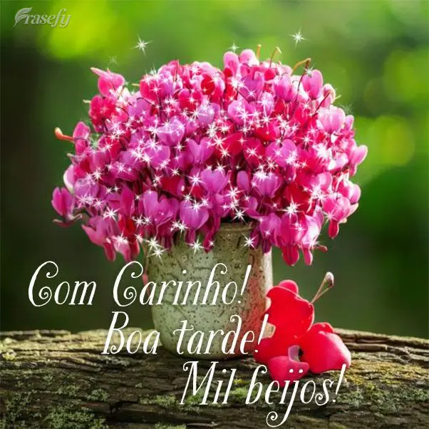 Com Carinho! Boa tarde! Mil beijos!