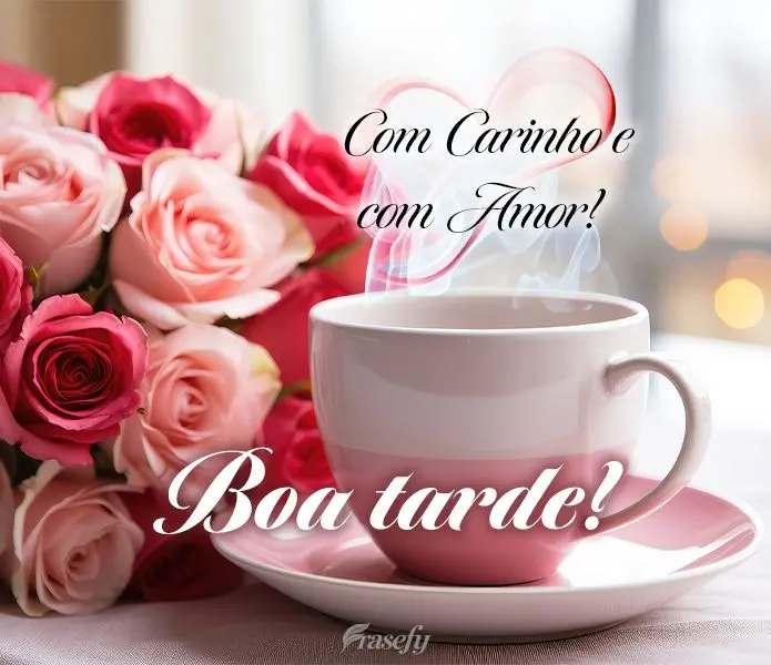 Com Carinho e com Amor! Boa tarde! 