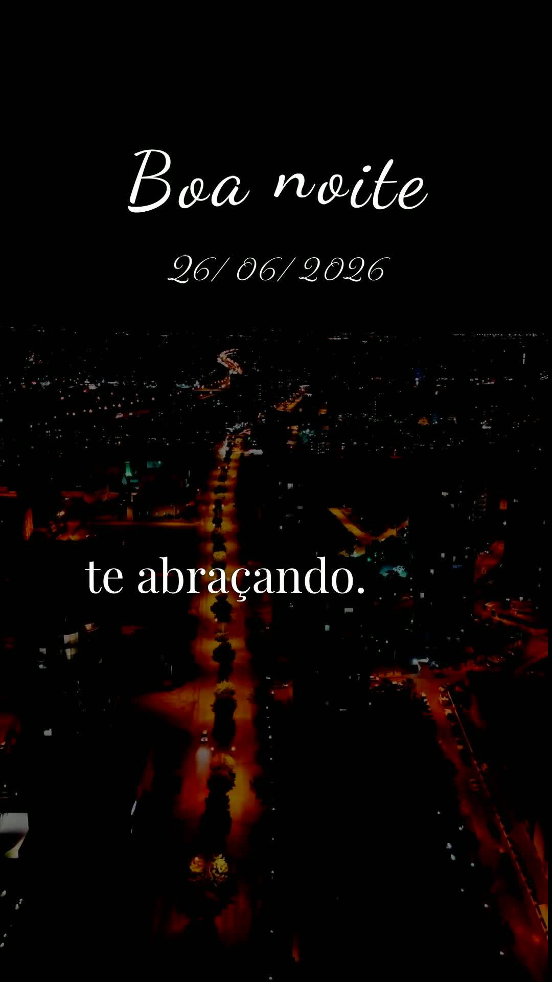 Boa noite. Nesta Sexta-feira, 26 de Junho de 2026, ao encerrar mais uma semana, respire fundo e entregue o coração nas mãos de Deus. Quando a noite ca...
