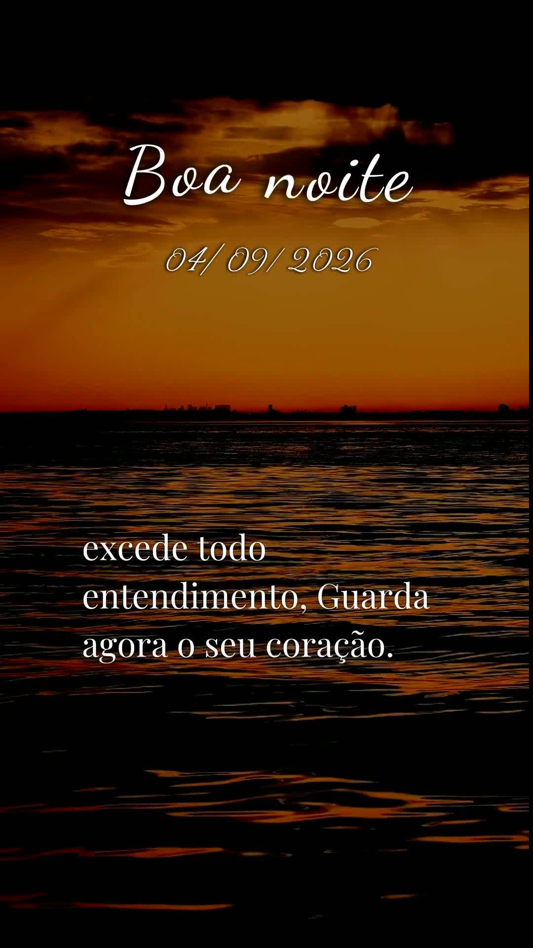 Boa noite. Nesta Sexta-feira, 4 de Setembro de 2026, quando o céu se enche de estrelas, lembre-se de que Deus as acende uma a uma para dizer que a esper...