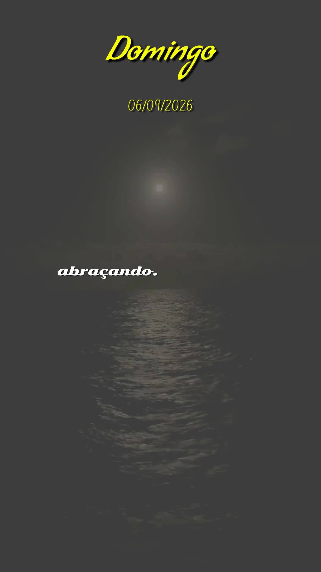 Boa noite. Neste domingo, dia do Senhor, quando a noite desce mansa sobre a terra, Deus acende as estrelas para lembrar você de que a esperança nunca s...