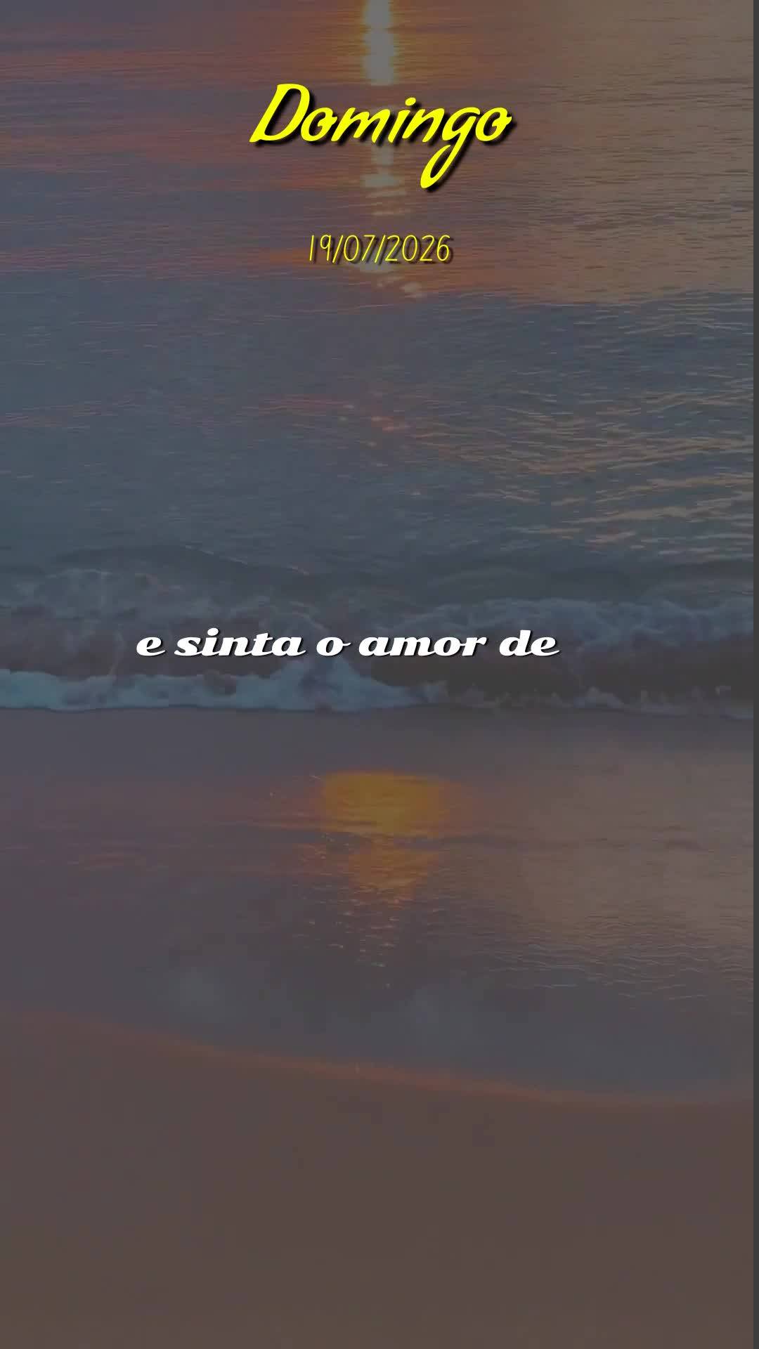 Boa noite. Neste domingo tranquilo, dezenove de julho, enquanto a noite desce mansa sobre nós, Deus vai acendendo as estrelas uma a uma, como quem sussu...