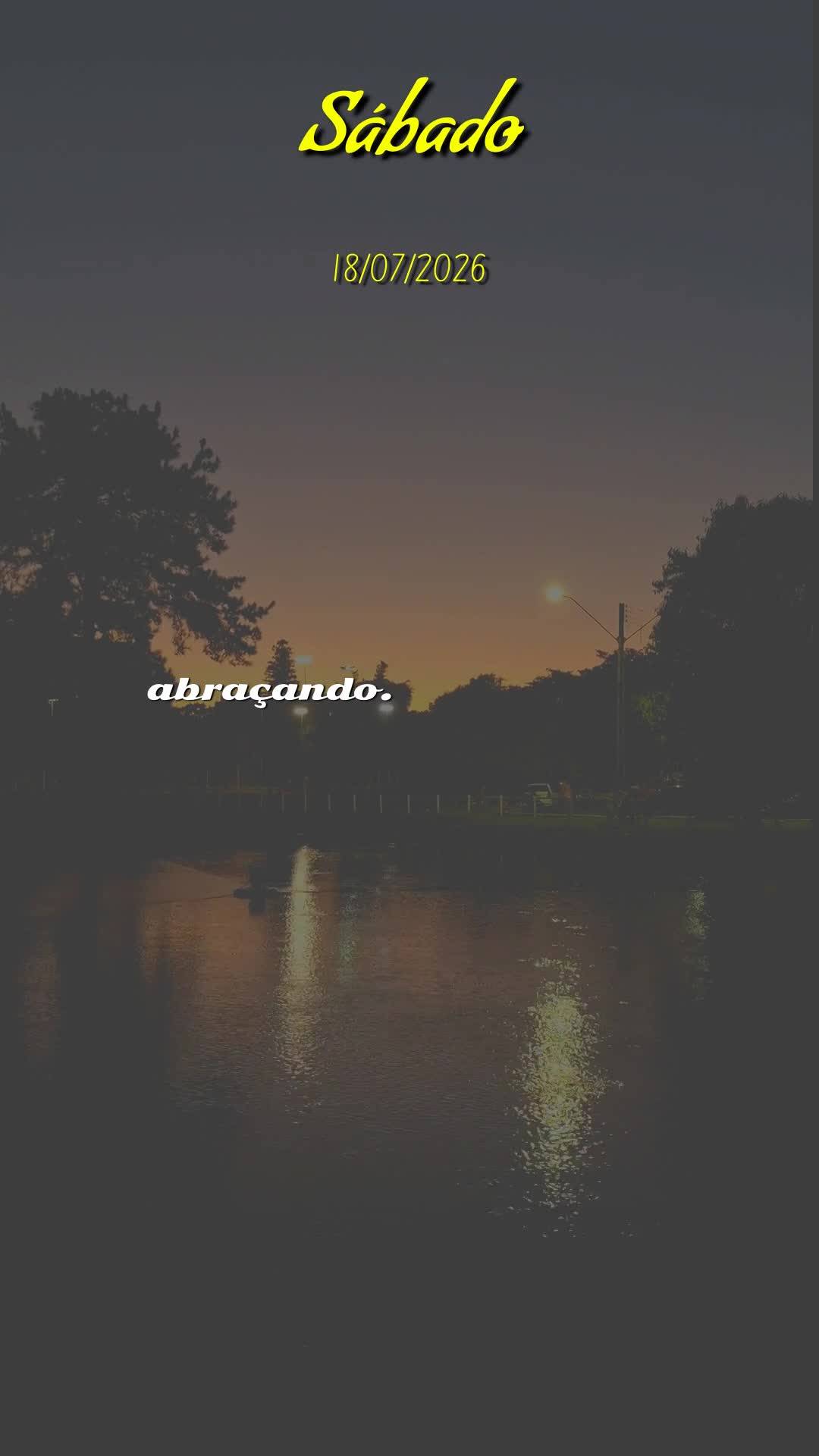 Boa noite. Neste sábado que agora se despede, olhe para o céu e veja Deus acendendo as estrelas, uma a uma, como quem lembra que a esperança nunca se ...