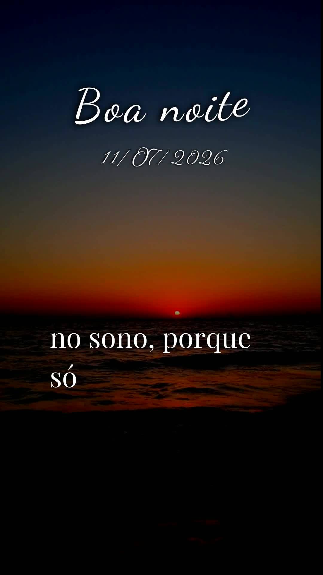 Boa noite. Neste sábado tranquilo, onze de julho, que Deus abençoe este momento de descanso, renovando suas forças e acalmando seu coração. Que o am...