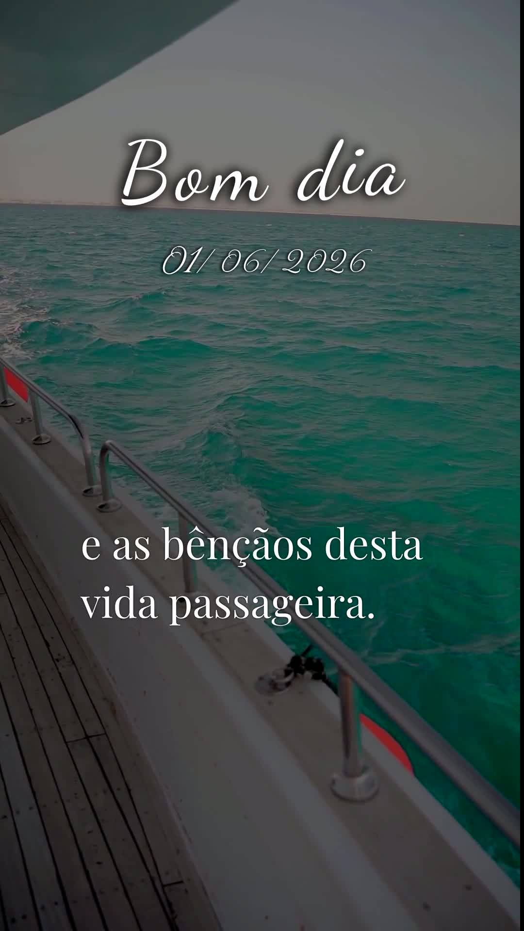 Bom dia, Jesus, meu Mestre e Senhor. Mais uma manhã começa, nesta segunda-feira, 1 de Junho de 2026, e diante de Ti me coloco com o coração humilde. ...