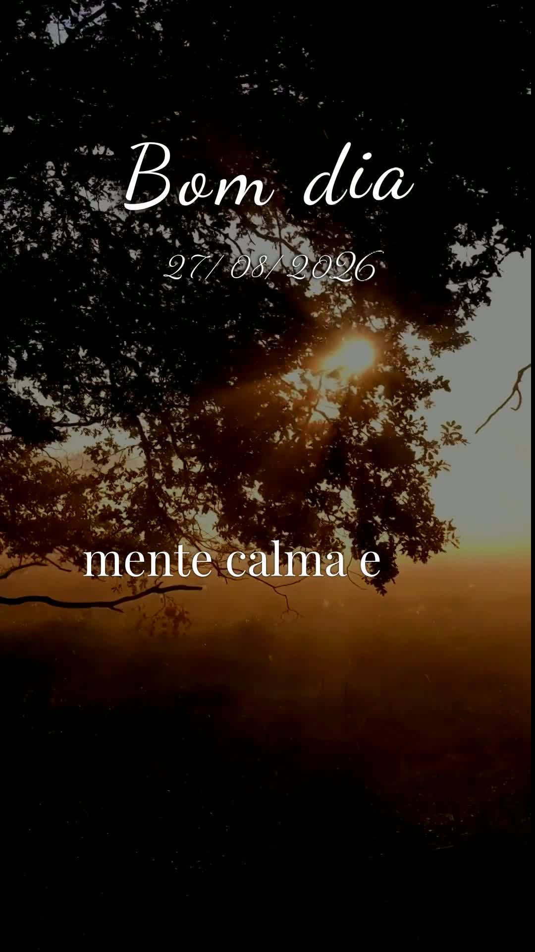 Bom dia, Jesus, meu Mestre e Senhor. Nesta manhã de Quinta-feira, 27 de Agosto de 2026, eu Te ofereço todas as minhas ações deste dia, para a paz e a...