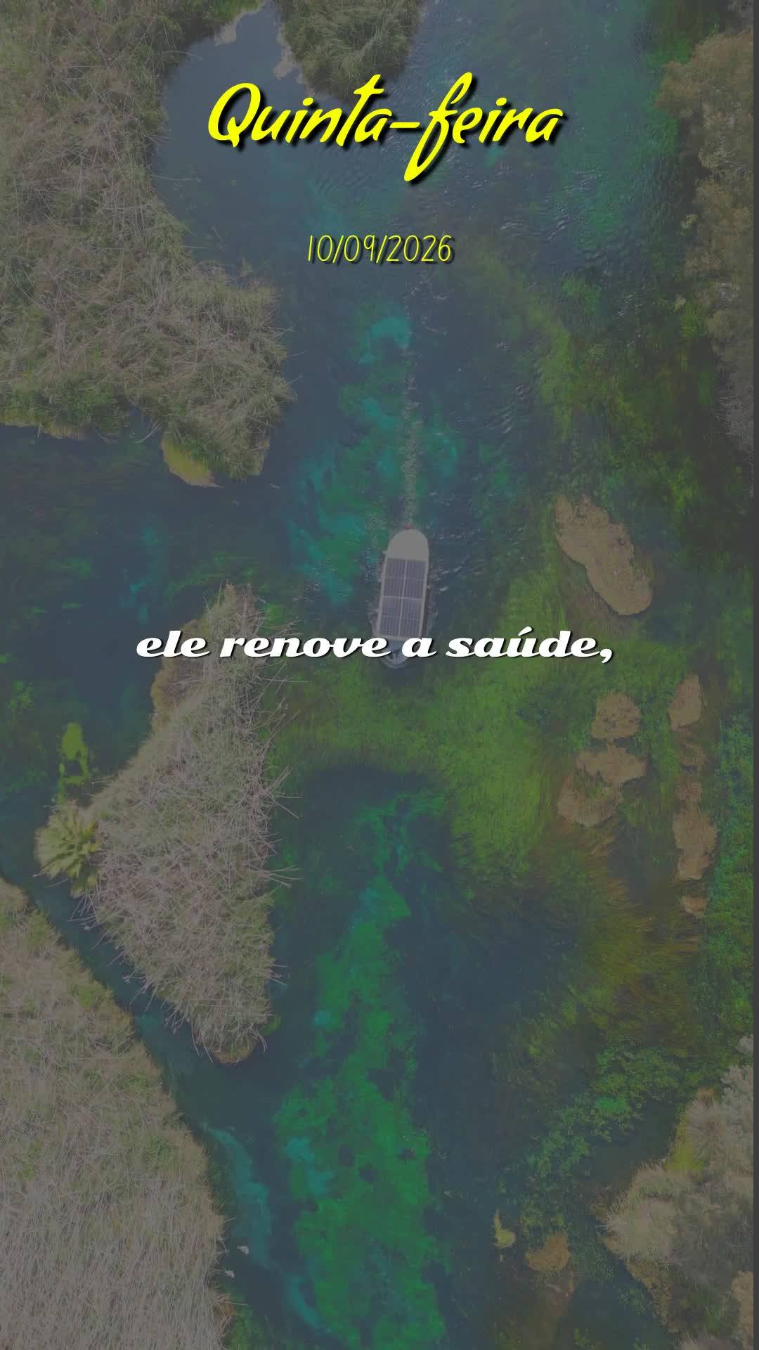 Bom dia! Nesta quinta-feira, 10 de Setembro de 2026, eu proclamo sobre a sua vida a presença viva do Senhor Jesus. Que Ele caminhe ao seu lado como fiel...