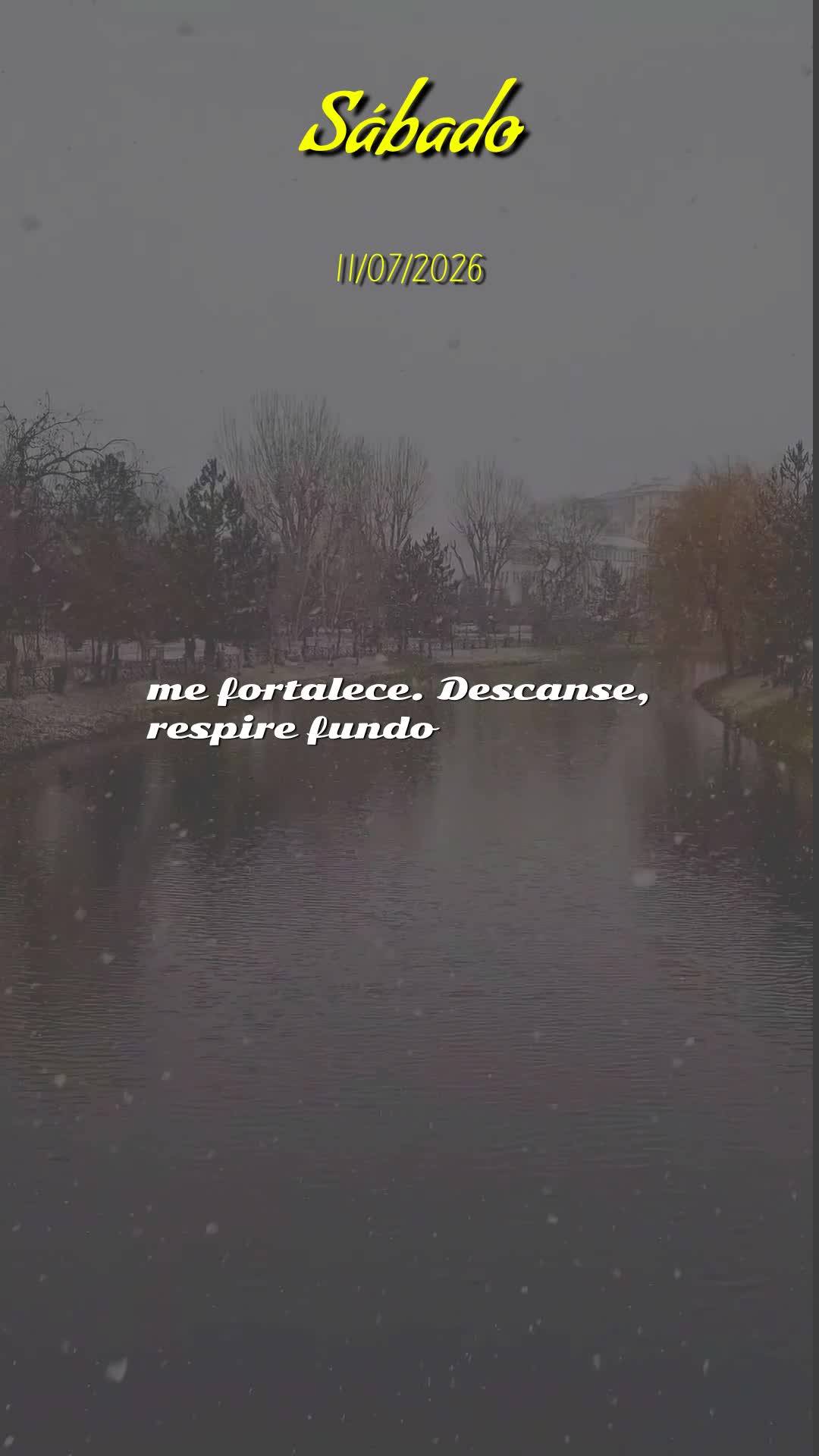 Bom dia! Neste sábado, 11 de Julho de 2026, quero desejar a você um dia repleto da paz que vem do alto. Que Deus te guarde, te cuide e te proteja, que ...