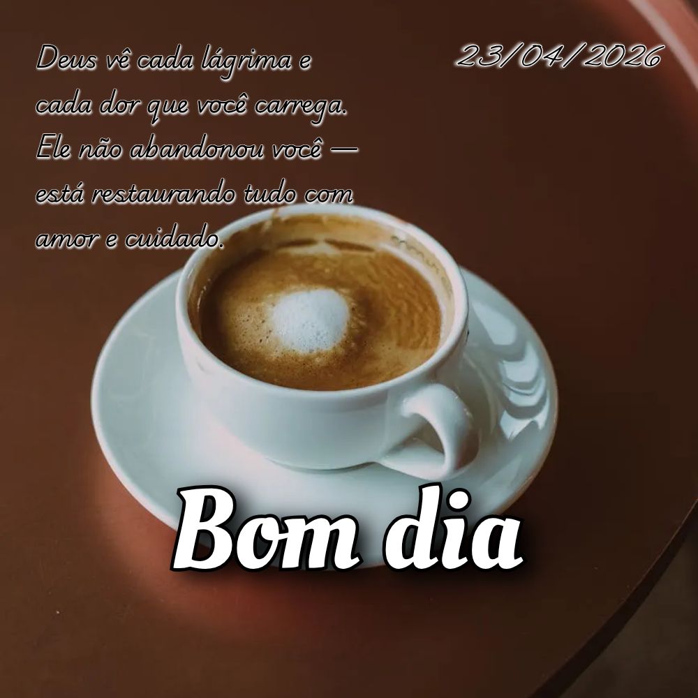Deus vê cada lágrima e cada dor que você carrega. Ele não abandonou você — está restaurando tudo com amor e cuidado.