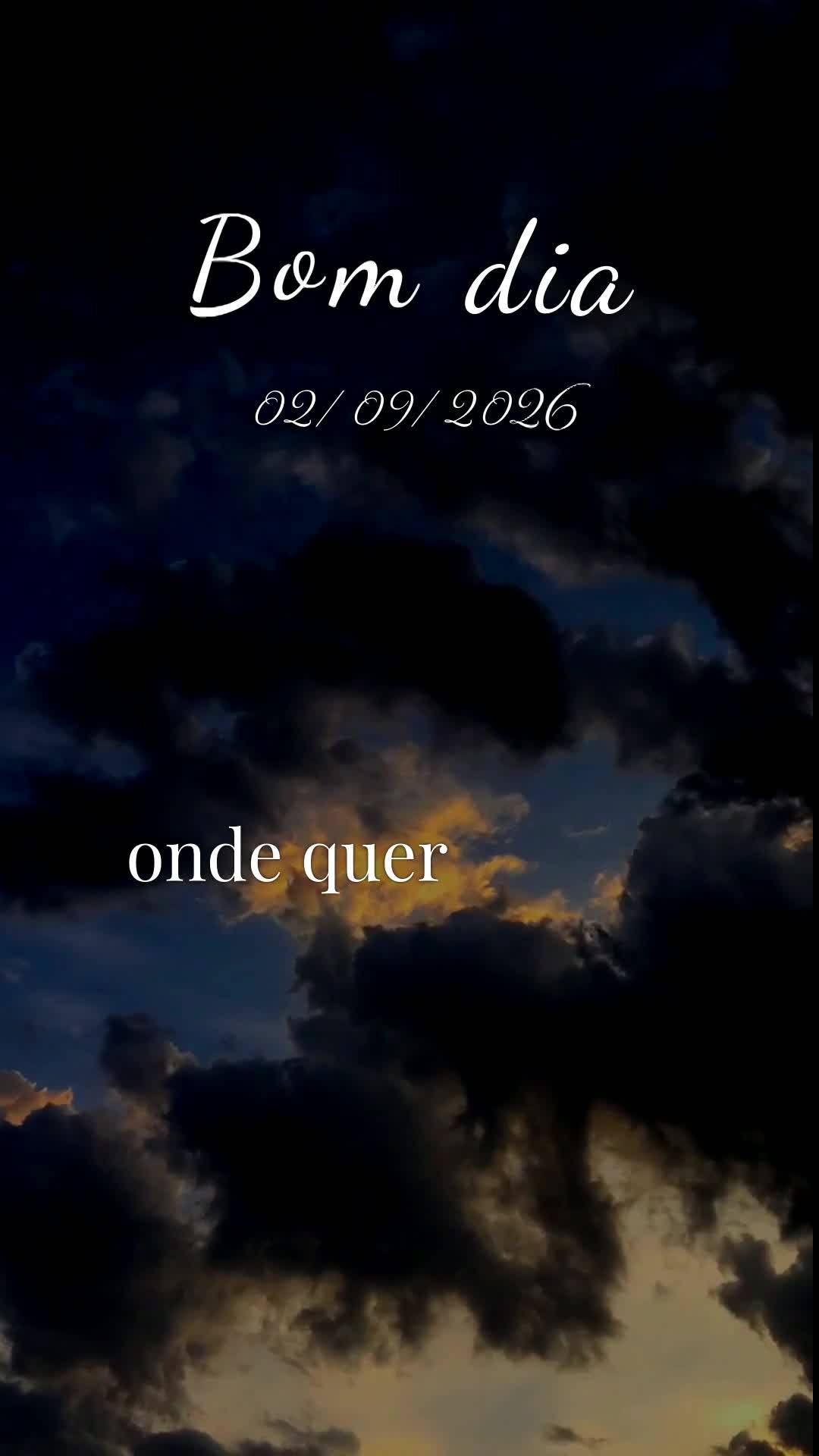Meu bom dia especial nesta quarta-feira é para você, pessoa querida. Neste início de mês e de um novo ciclo, quero pedir a Deus que te abençoe, te g...