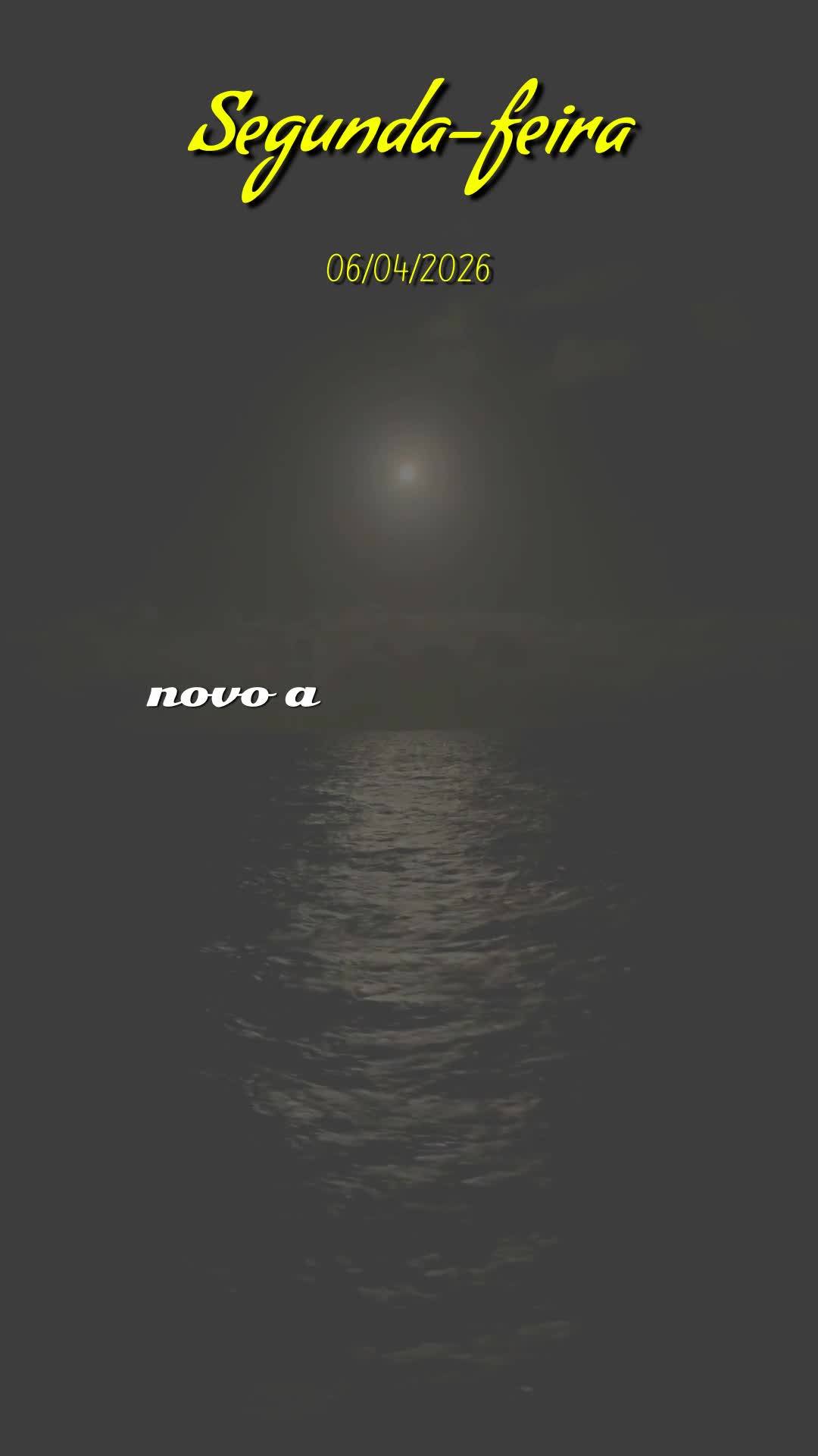 Oração da noite. Segunda-feira, 6 de Abril de 2026. Boa noite, Senhor. Neste silêncio da noite, eu me coloco diante de Ti com o coração aberto e gra...