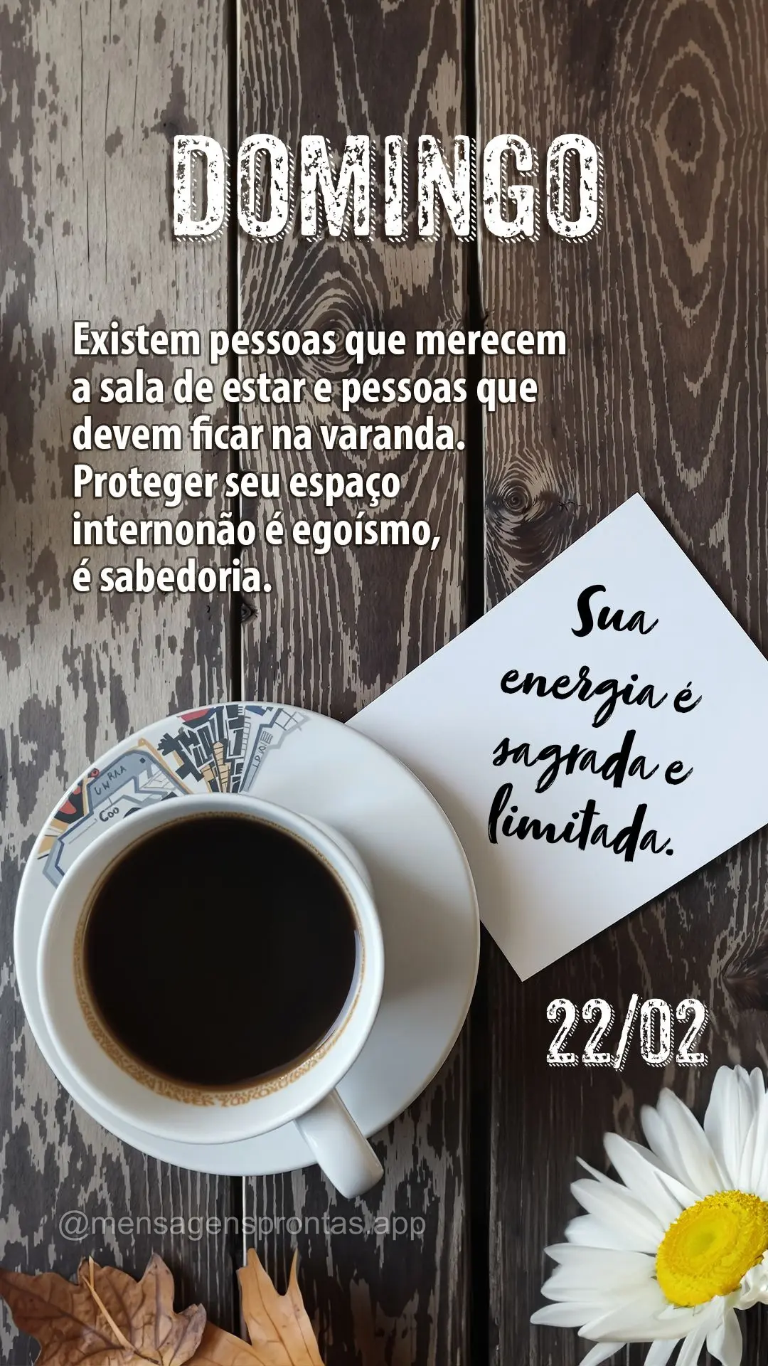 Sua energia é sagrada e limitada. Existem pessoas que merecem a sala de estar e pessoas que devem ficar na varanda. Proteger seu espaço interno não é...