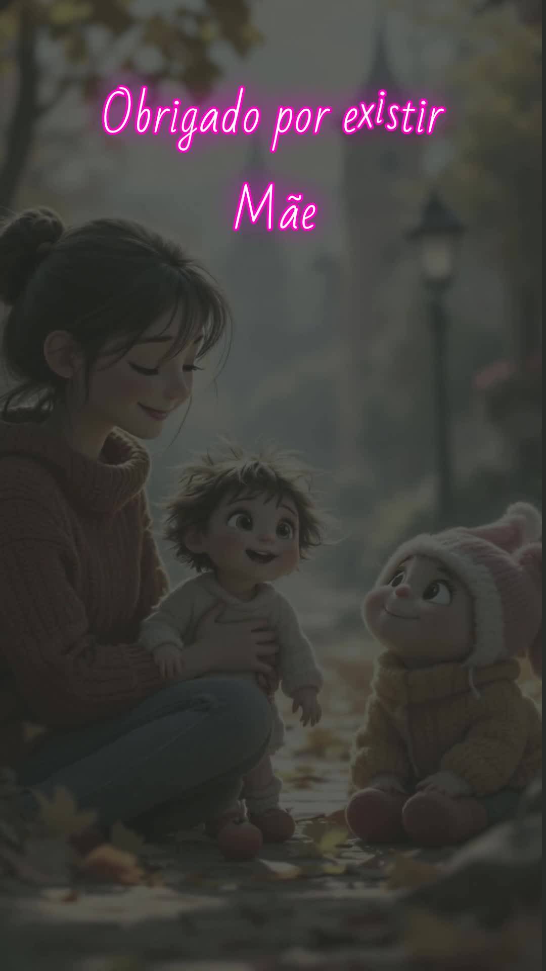 Obrigado por existir Mãe