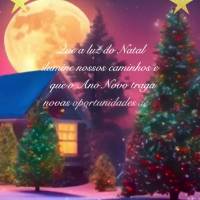 Que a luz do Natal ilumine nossos caminhos e que o Ano Novo traga novas oportunidades de crescimento e felicidade. Desejo a todos um fim de ano abençoad...