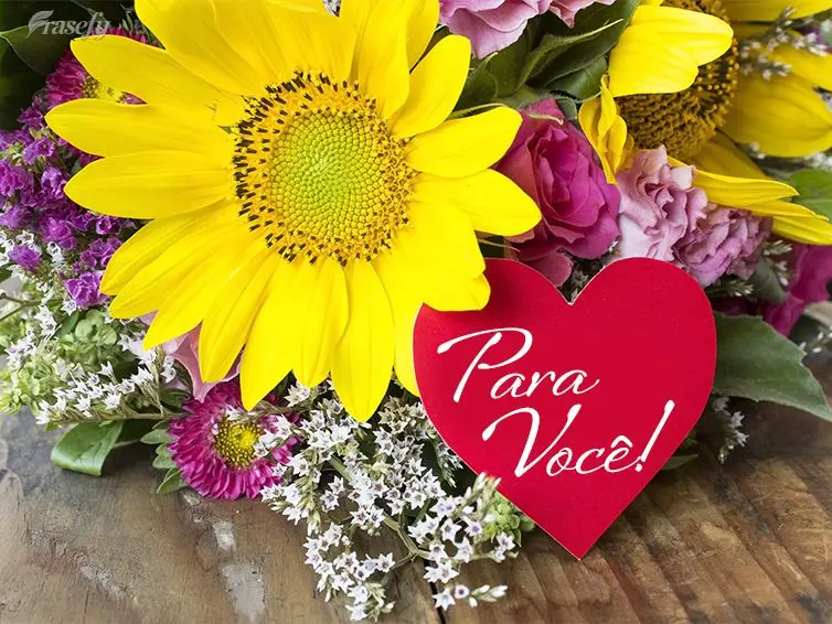 Para você!
