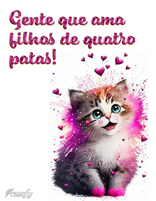 Gente que ama filhos de quatro patas!