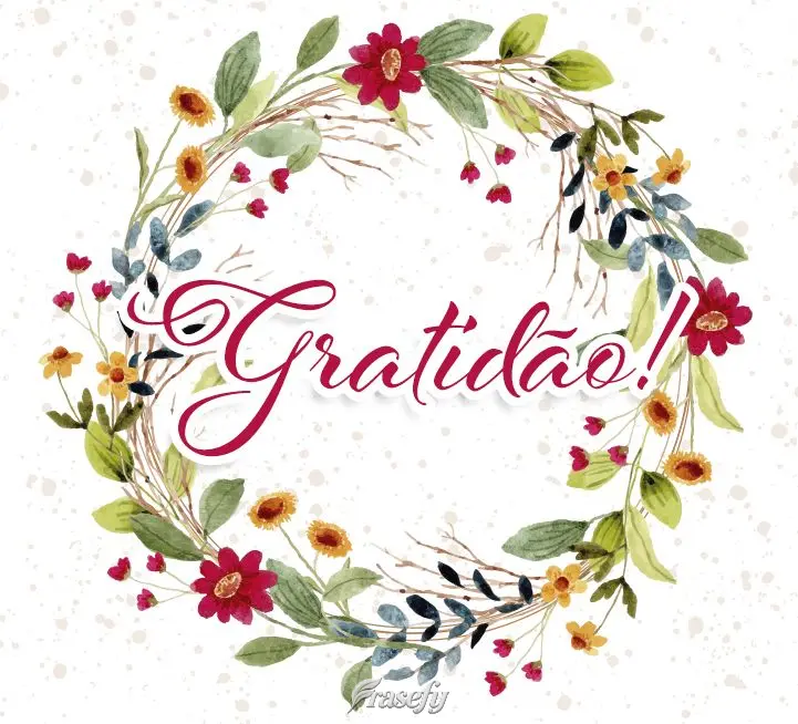 Gratidão!