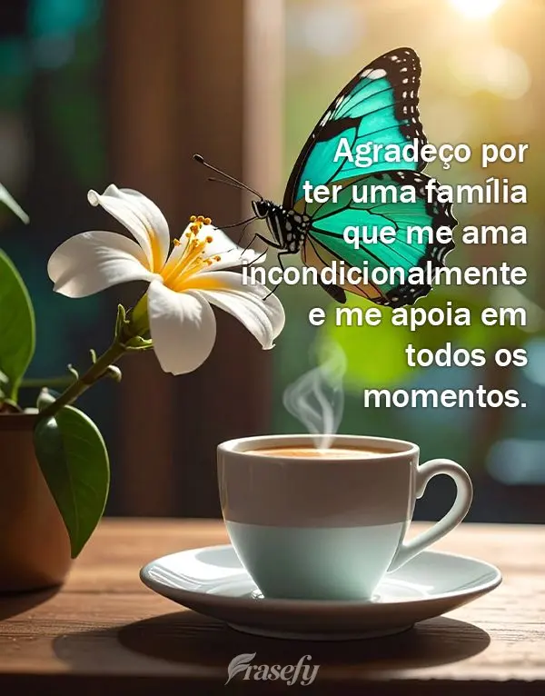 Agradeço por ter uma família que me ama incondicionalmente e me apoia em todos os momentos.
