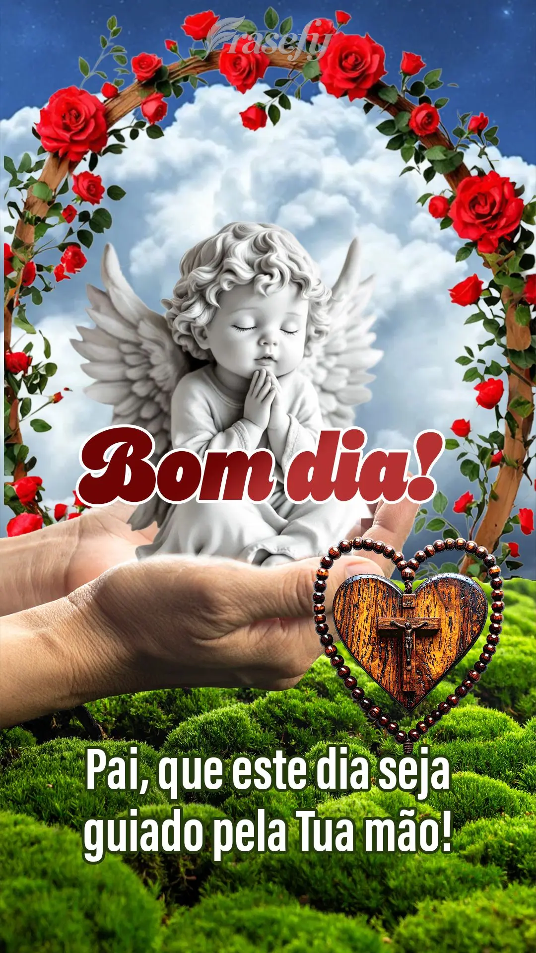 Pai, que este dia seja guiado pela Tua mão. Bom dia! 🙏☀️

---