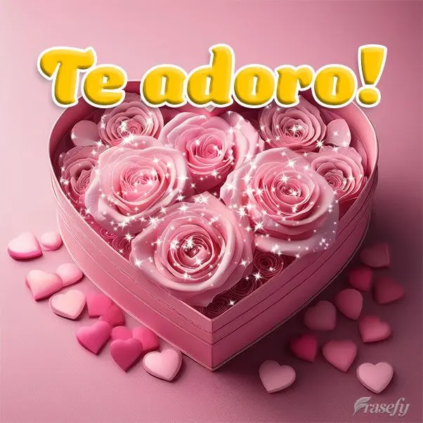 Te adoro!