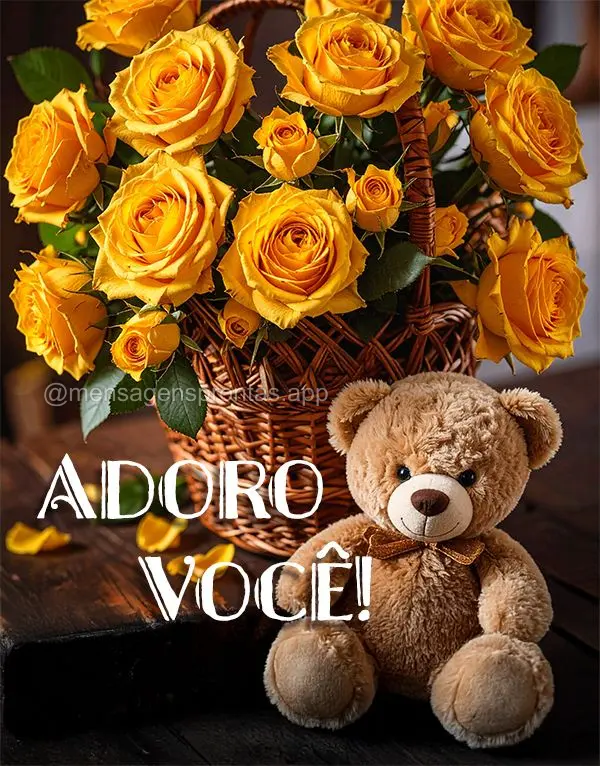 Adoro você!