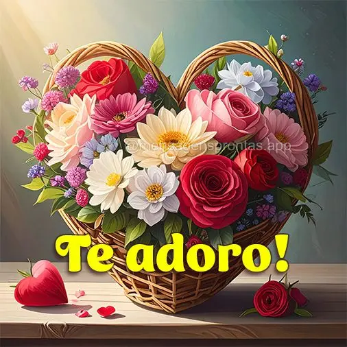 Te adoro!