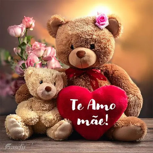 Te amo mãe!