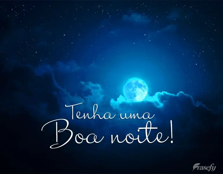 Tenha uma Boa noite!