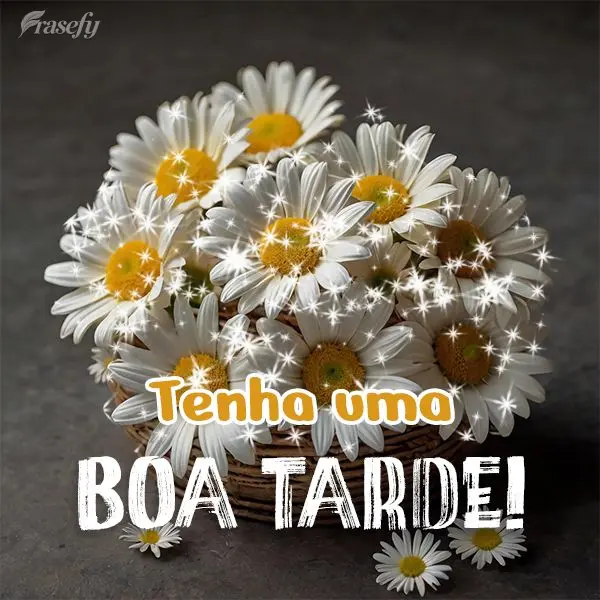 Tenha uma Boa tarde!