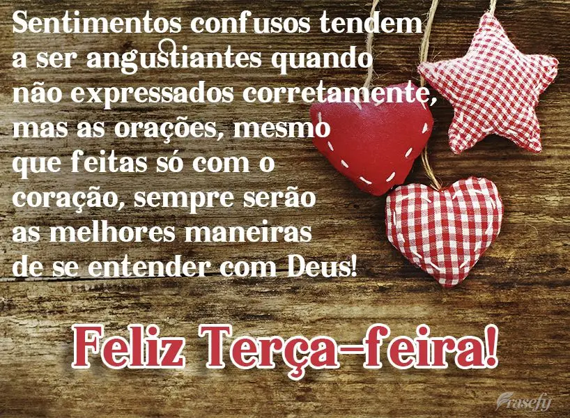 Sentimentos confusos tendem a ser angustiantes quando não expressados corretamente. Mas as orações, mesmo que feitas só com o coração, sempre serã...
