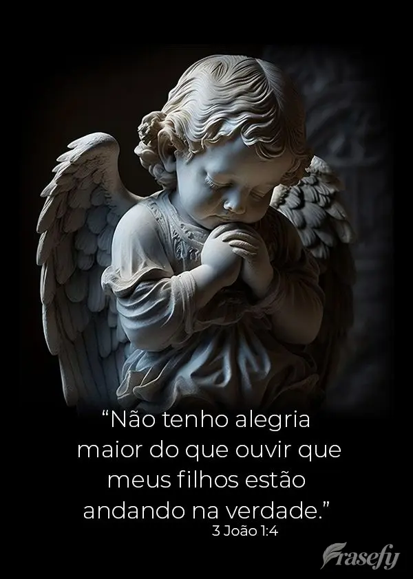 “Não tenho alegria maior do que ouvir que meus filhos estão andando na verdade.” 3 João 1:4