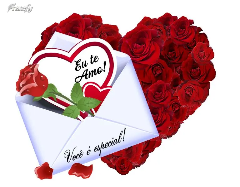 Você é especial! Eu te amo!